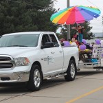 truck in parade