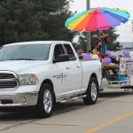 truck in parade