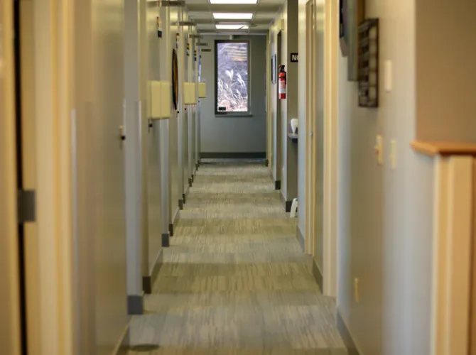 office hallway